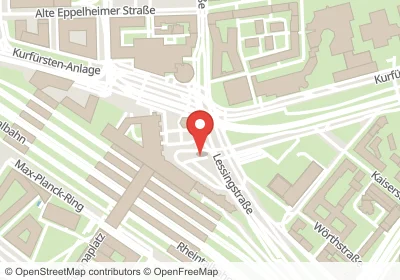 Hotels an der Kurfürsten-Anlage in Heidelberg – Unterkünfte, Pensionen und Ferienwohnungen in zentraler Lage