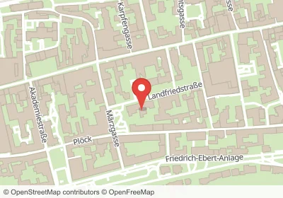 Hotels an der Landfriedstraße in Heidelberg – Unterkünfte, Pensionen und Ferienwohnungen in zentraler Lage