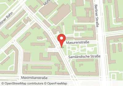 Hotels an der Masurenstraße in Berlin – Unterkünfte, Pensionen und Ferienwohnungen in zentraler Lage