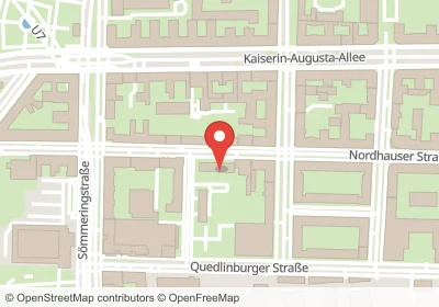 Hotels an der Nordhauser Straße in Berlin – Unterkünfte, Pensionen und Ferienwohnungen in zentraler Lage