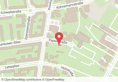 Hotels an der Papierstraße in Berlin – Unterkünfte, Pensionen und Ferienwohnungen in zentraler Lage