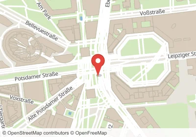 Hotels an der Potsdamer Platz Arkaden in Berlin – Unterkünfte, Pensionen und Ferienwohnungen in zentraler Lage
