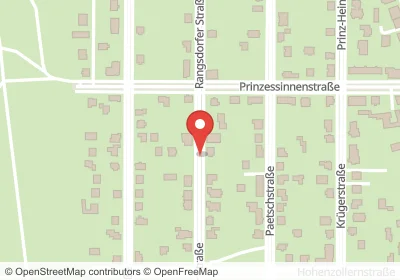 Hotels an der Rangsdorfer Straße in Berlin – Unterkünfte, Pensionen und Ferienwohnungen in zentraler Lage