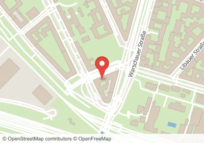 Hotels an der Revaler Straße in Berlin – Unterkünfte, Pensionen und Ferienwohnungen in zentraler Lage