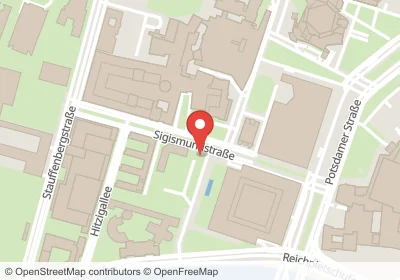 Hotels an der Sigismundstraße in Berlin – Unterkünfte, Pensionen und Ferienwohnungen in zentraler Lage
