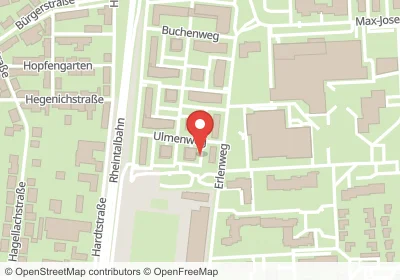 Hotels an der Ulmenweg in Heidelberg – Unterkünfte, Pensionen und Ferienwohnungen in zentraler Lage