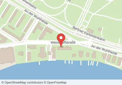 Hotels an der Weiskopffstraße in Berlin – Unterkünfte, Pensionen und Ferienwohnungen in zentraler Lage
