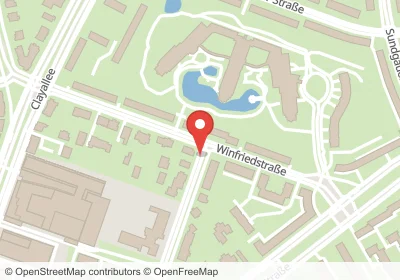 Hotels an der Winfriedstraße in Berlin – Unterkünfte, Pensionen und Ferienwohnungen in zentraler Lage