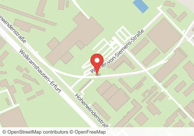 Hotels an der Werner-von-Siemens-Straße in Erfurt – Unterkünfte, Pensionen und Ferienwohnungen in zentraler Lage