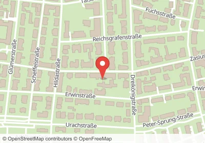 Hotels an der Zasiusstraße in Freiburg im Breisgau – Unterkünfte, Pensionen und Ferienwohnungen in zentraler Lage
