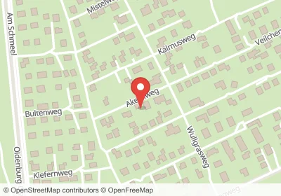 Hotels an der Akeleiweg in Oldenburg – Unterkünfte, Pensionen und Ferienwohnungen in zentraler Lage