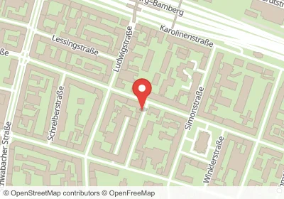 Hotels an der Amalienstraße in Fürth – Unterkünfte, Pensionen und Ferienwohnungen in zentraler Lage