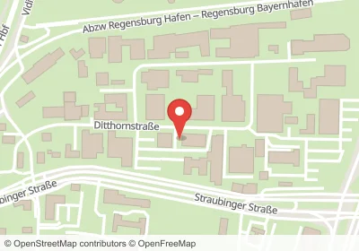 Hotels an der Ditthornstraße in Regensburg – Unterkünfte, Pensionen und Ferienwohnungen in zentraler Lage