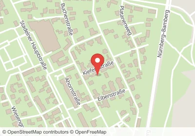 Hotels an der Kiefernstraße in Fürth – Unterkünfte, Pensionen und Ferienwohnungen in zentraler Lage