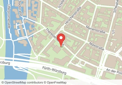 Hotels an der Theresienstraße in Fürth – Unterkünfte, Pensionen und Ferienwohnungen in zentraler Lage