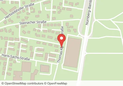 Hotels an der Thomas-Kleinlein-Straße in Fürth – Unterkünfte, Pensionen und Ferienwohnungen in zentraler Lage