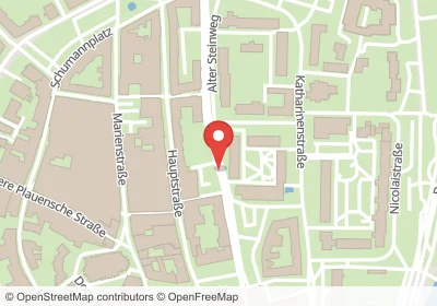 Hotels an der Alter Steinweg in Zwickau – Unterkünfte, Pensionen und Ferienwohnungen in zentraler Lage
