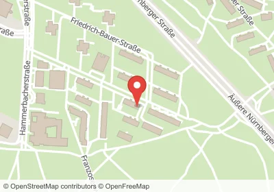 Hotels an der Friedrich-Bauer-Straße in Erlangen – Unterkünfte, Pensionen und Ferienwohnungen in zentraler Lage