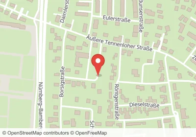 Hotels an der Gaußstraße in Erlangen – Unterkünfte, Pensionen und Ferienwohnungen in zentraler Lage