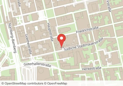 Hotels an der Kammererstraße in Erlangen – Unterkünfte, Pensionen und Ferienwohnungen in zentraler Lage