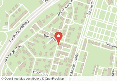 Hotels an der Mainstraße in Erlangen – Unterkünfte, Pensionen und Ferienwohnungen in zentraler Lage
