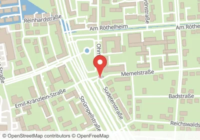 Hotels an der Ohmplatz in Erlangen – Unterkünfte, Pensionen und Ferienwohnungen in zentraler Lage