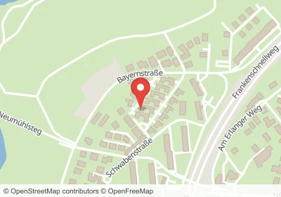 Hotels an der Sachsenstraße in Erlangen – Unterkünfte, Pensionen und Ferienwohnungen in zentraler Lage