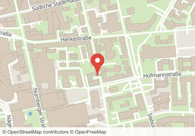 Hotels an der Schuhstraße in Erlangen – Unterkünfte, Pensionen und Ferienwohnungen in zentraler Lage