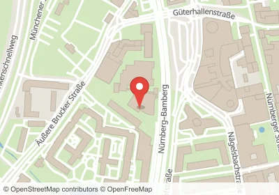 Hotels an der Spinnereistraße in Erlangen – Unterkünfte, Pensionen und Ferienwohnungen in zentraler Lage