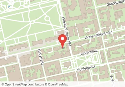 Hotels an der Universitätsstraße in Erlangen – Unterkünfte, Pensionen und Ferienwohnungen in zentraler Lage