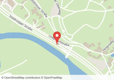 Hotels an der Unterdorfstraße in Jena – Unterkünfte, Pensionen und Ferienwohnungen in zentraler Lage