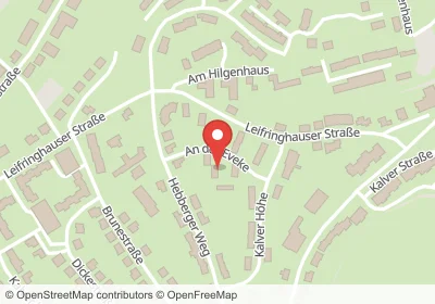 Hotels an der An der Eveke in Lüdenscheid – Unterkünfte, Pensionen und Ferienwohnungen in zentraler Lage