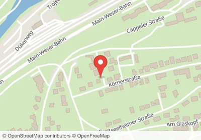 Hotels an der Eichendorffstraße in Marburg – Unterkünfte, Pensionen und Ferienwohnungen in zentraler Lage