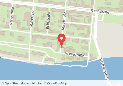 Moselstraße Wilhelmshaven – Hotels in der Nähe Hotels an der Moselstraße in Wilhelmshaven – Unterkünfte, Pensionen und Ferienwohnungen in zentraler Lage