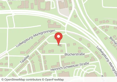 Hotels an der Spitzwegstraße in Ludwigsburg – Unterkünfte, Pensionen und Ferienwohnungen in zentraler Lage