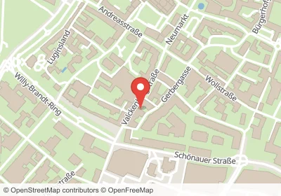 Hotels an der Valckenbergstraße in Worms – Unterkünfte, Pensionen und Ferienwohnungen in zentraler Lage