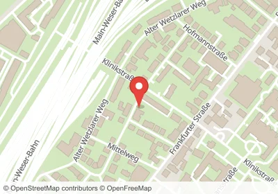 Hotels an der Crednerstraße in Gießen – Unterkünfte, Pensionen und Ferienwohnungen in zentraler Lage