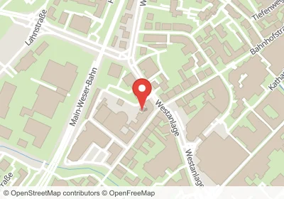 Hotels an der Hinter der Westanlage in Gießen – Unterkünfte, Pensionen und Ferienwohnungen in zentraler Lage