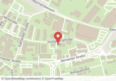 Königsbergstraße Bayreuth – Hotels in der Nähe Hotels an der Königsbergstraße in Bayreuth – Unterkünfte, Pensionen und Ferienwohnungen in zentraler Lage