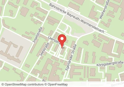 Hotels an der Leersstraße in Bayreuth – Unterkünfte, Pensionen und Ferienwohnungen in zentraler Lage