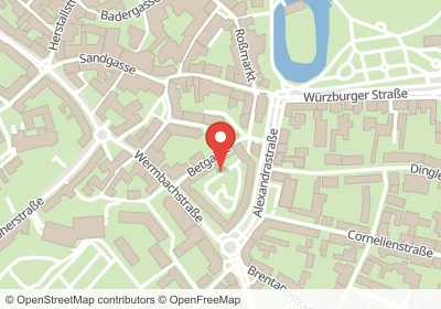 Hotels an der Betgasse in Aschaffenburg – Unterkünfte, Pensionen und Ferienwohnungen in zentraler Lage