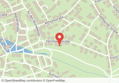 Hotels an der Hensbachstraße in Aschaffenburg – Unterkünfte, Pensionen und Ferienwohnungen in zentraler Lage