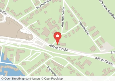 Hotels an der Kettelerstraße in Bergheim – Unterkünfte, Pensionen und Ferienwohnungen in zentraler Lage