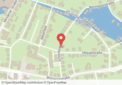 Schönfeldstraße Herford – Hotels in der Nähe Hotels an der Schönfeldstraße in Herford – Unterkünfte, Pensionen und Ferienwohnungen in zentraler Lage
