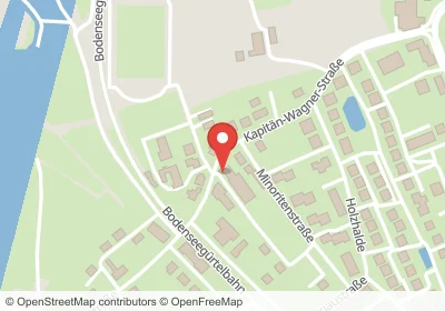 Hotels an der Kapitän-Wagner-Straße in Friedrichshafen – Unterkünfte, Pensionen und Ferienwohnungen in zentraler Lage