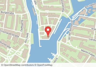 Hotels an der Schreyers Hoek in Emden – Unterkünfte, Pensionen und Ferienwohnungen in zentraler Lage