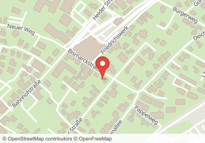 Hotels an der Bismarckstraße in Büsum – Unterkünfte, Pensionen und Ferienwohnungen in zentraler Lage
