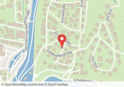 Hotels an der Enzianstraße in Oberstdorf – Unterkünfte, Pensionen und Ferienwohnungen in zentraler Lage