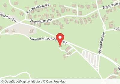 Hotels an der Hammersbacher Fußweg in Grainau – Unterkünfte, Pensionen und Ferienwohnungen in zentraler Lage