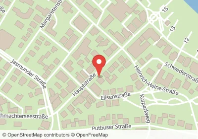 Hotels an der Hauptstraße in Ostseebad Binz – Unterkünfte, Pensionen und Ferienwohnungen in zentraler Lage